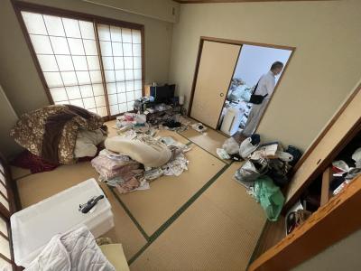 【津山市 T様】アパート8Fの特殊清掃の作業事例（3LDKの1室）（‘21/08/31）